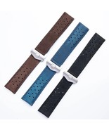 20/22/24mm Soft Leather Watch Strap Fit for TAG Heuer Carrera/Aquaracer/... - £14.24 GBP+