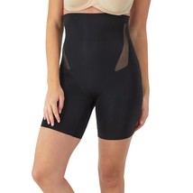 Maidenform Flexees Ultra Firm Sculpt High Waist Thigh Slimmer Body Black XL - $9.84