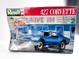 Revell Chevy Corvette 427 Model Skill 2, Skips Fiesta 1991, 98 pcs, #742... - $39.59