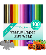 Gift Wrapping Assorted Tissue Paper Bulk - Wrapping Paper for Crafts, Bi... - $11.83