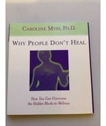 Why People Don&#39;t Heal Caroline Myss, Ph.D. CD,2001, Spiritual - $9.47 CAD