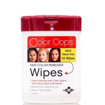 Color Oops Hair Color Remover Wipes 10 Ct - £4.64 GBP