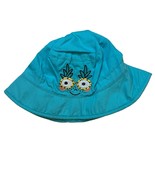 Polarn O. Pyret Blue Bucket Sun Hat Pineapple Theme 9-24 Month New - £10.66 GBP