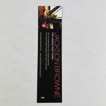 Jackson Browne - Naked Ride Home / Tracy Chapman - Let It Rain Bookmark - $7.91