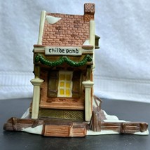 Dept 56 Childe Pond And Skaters (Building Only) Dickens Village From 1988 - £15.40 GBP