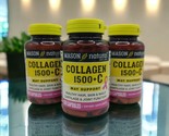 3x Mason Natural Collagen 1500 mg Hair Nails &amp; Skin Joint Function EXP 5/26 - £29.59 GBP