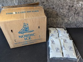Case of 72 8oz Nordic Ice Refrigerant GelPack Reusable No Sweat Long Las... - £39.39 GBP