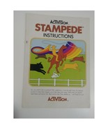 Atari 2600 Stampede Instructions Manual - $4.15 CAD