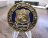 Indiana Police Law Enforcement Academy We Never Walk Alone Challenge Coi... - $18.80