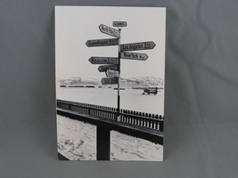 Vintage Postcard - Lufthavnsbygnigen Air Terminal Sign - Royal Greenland... - £11.77 GBP