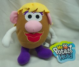 Mr. Potato Head Mrs. Potato Head 7&quot; Plush Stuffed Animal Toy New w/ Tag - £11.84 GBP