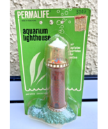 Vintage NOS Permalife Lighthouse Aquarium Action Fish Tank Display Hong ... - £39.05 GBP