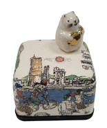 Moony Orgel Music Box From Korea Signed Spins Song Handmade Beautiful Tune - $1,599.42 MXN