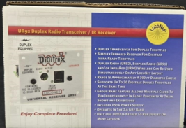 Vintage Digitrax UR92 Duplex Radio Transceiver/IR Receiver Panel W/ powe... - $98.99