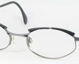 YOKO WOLFF Millenium 2 05 SILVER-GREY /MATT BLACK EYEGLASSES 50-20-140mm... - $87.12