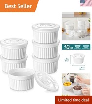 Durable 10 oz Baking Ramekins – Dishwasher &amp; Oven Safe with Date Trackin... - $728.59 MXN