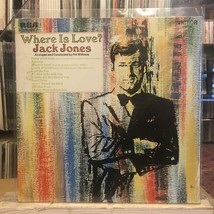 [ROCK/POP]~EXC Lp~Jack Jones~Where Is Love?~[Original 1968~RCA~Issue] - £6.32 GBP