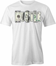 Hustle T-SHIRT T Shirt Tee Short-Sleeved Cotton Clothing Money S1WCA669 - £16.34 GBP+