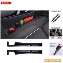 2PCS Car Seat Gap Filler Organizer for Vehicles Black Durable Waterproof - $26.68