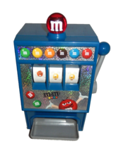M&amp;Ms World Slot Machine Candy Dispenser Lights Sound Works Collectible - £18.87 GBP