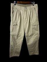 REI Convertible Pants Size 34x32 Mens Adult Hiking Zip Off Cargo Work We... - £14.78 GBP
