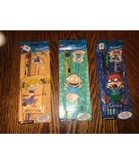 3 NOS Packs 1997 RUGRATS 3 Pencils W/Eraser Topper-Angelica-Tommy-Chucki... - $27.28 CAD