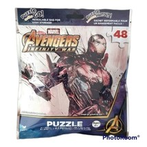 Marvel Avengers Infinity War Puzzle on the Go! 48-pieces 9.1&quot;×10.3&quot; (com... - £5.49 GBP