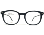 Gucci Eyeglasses Frames GG0390O 005 Black Square Full Rim 52-21-140 - £88.74 GBP