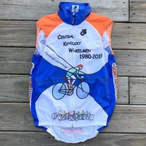 Colorful Cycling Bike Jersey Medium Sleeveless Champion Systems KY Wheel... - $354.15 MXN