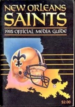 New Orl EAN S Saints 1985 Media Guide Vg - £14.64 GBP