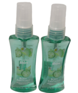 Body Fantasies Cucumber Melon Body Spray 1.7 oz Ea  Travel Sz Discontinued Lot 2 - $29.00