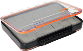 Large Waterproof Double Sided Fly Fishing Box Foam Insert 9x6.5 Ice Jig Box - $28.11