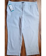 Hilary Radley ~ Light Heather Blue ~ Pull-on ~ Tummy Control ~ Capri Pan... - $30.69 CAD