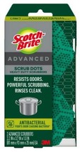 Scotch-Brite Advanced Scrub Dots Heavy Duty Scrubbers, Pack of 2 - $7.79