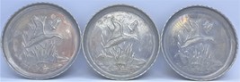 Ducks and Cattails Aluminum Color Coasters Set of 3 (non-magnetic) - $11.70 CAD