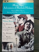 Original Radio DRAMAS-((cassette)) More New Adventures Of Sherlock Holmes-Vol 16 - £3.75 GBP