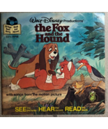 THE FOX AND THE HOUND (1981) Disneyland softcover book with 33-1/3 RPM r... - £11.04 GBP