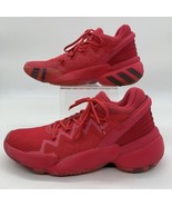 Adidas Crayola D.O.N. DON Issue #2 J Power Pink Red Size 6 Shoes FW8750 - $37.39