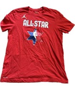 Nike Dri Fit Giannis Antetokounmpo NBA All-star 34 Men LG Red - $40.37 CAD