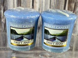 Yankee Candle Votive Candles - Drift Away - Lot of 2 - Rare! - £14.92 GBP