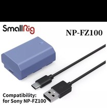 SmallRig NP-FZ100 2400mAh USB-C Battery for Sony A7R V/A7 IV /A7S III Ca... - $34.64