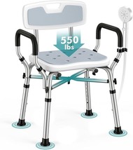 Shower Chair for Elderly and Disabled, 550 lbs Shower Chair for Inside S... - $704.55 MXN