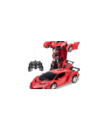 Karsiqi Transforming Remote Control Car to Robot for Kids (1:18) - £27.49 GBP