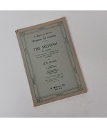 The Messiah Schirmer&#39;s Editions Oratorios and Cantatas Vintage Music - $4.95