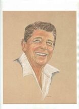 President Ronald Reagan Drawing by Elbricke - $17.82