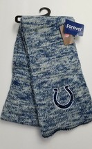 Indianapolis Colts NFL Scarf Thick Winter Blue And White Forever Collect... - $10.89