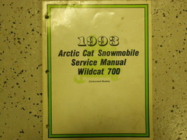 1993 Arctic Cat Wildcat 700 Service Réparation Atelier Manuel OEM 2254-879 - £62.14 GBP