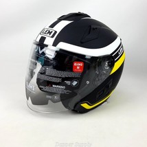 LEM Quick Motorcycle Helmet Medium Flo Yellow Matte Black Dual Visor New - $2,182.24 MXN