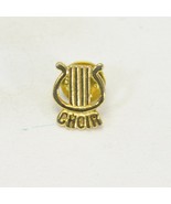 Church Choir Pin Metal Goldtone - $8.05 CAD