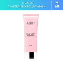 LACOCO Watermelon Glow Sleeping Mask Brightening Moisturizing Face 75ml - £28.31 GBP